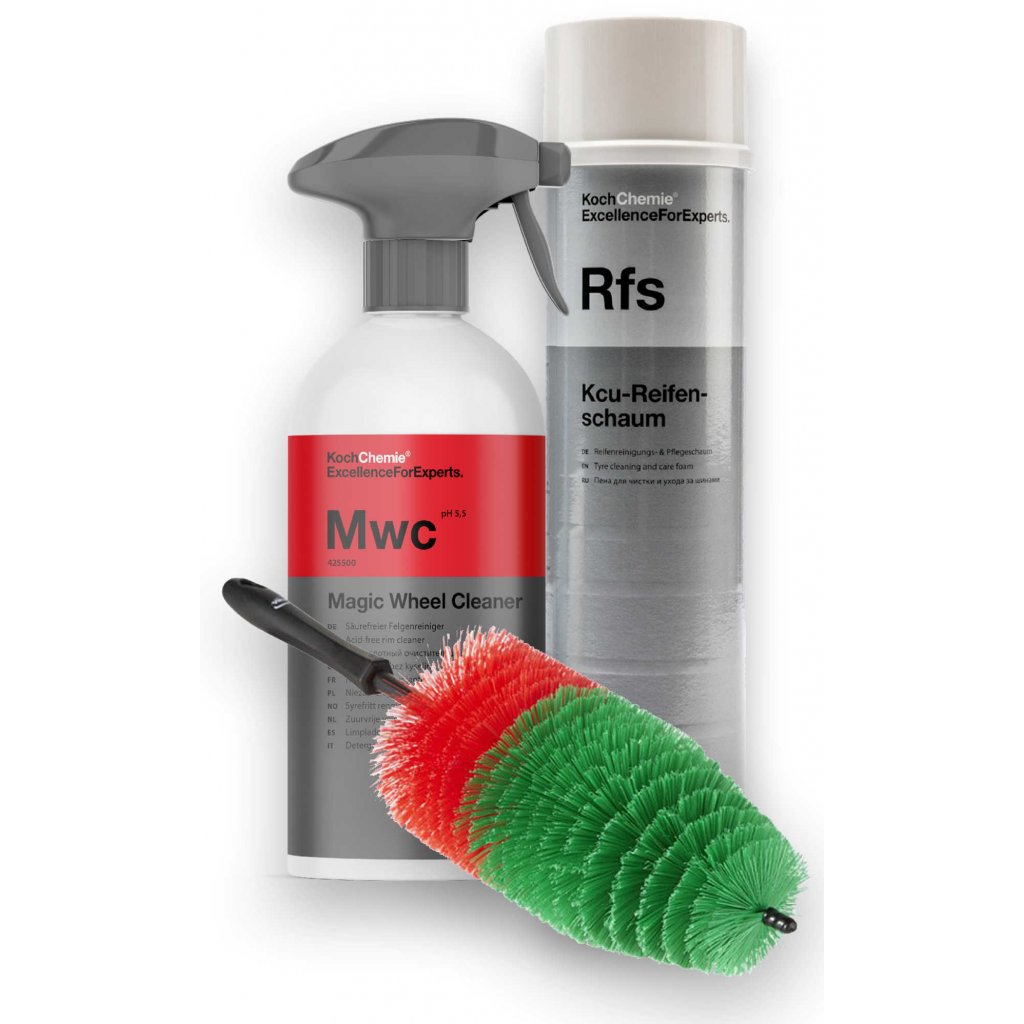 Koch Chemie sada autokozmetiky na čistenie diskov a pneumatík